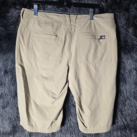 The North Face Womens Hiking Shorts Tan Beige Outdoor US 10 - Picture 6 of 12